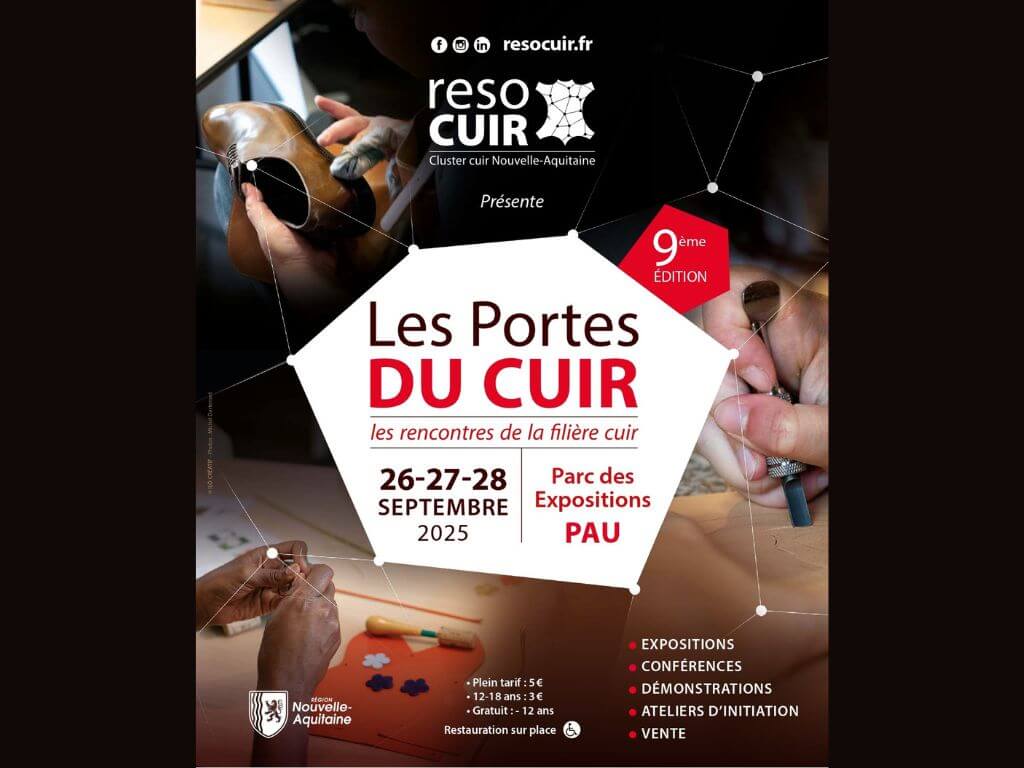 les portes du cuir : du 26 au 28 septembre 2025