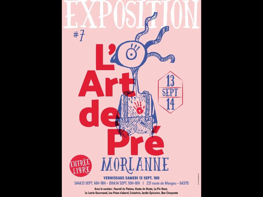 Exposition "L'Art de pré" à Morlanne les 13 et 14 Septembre 2025